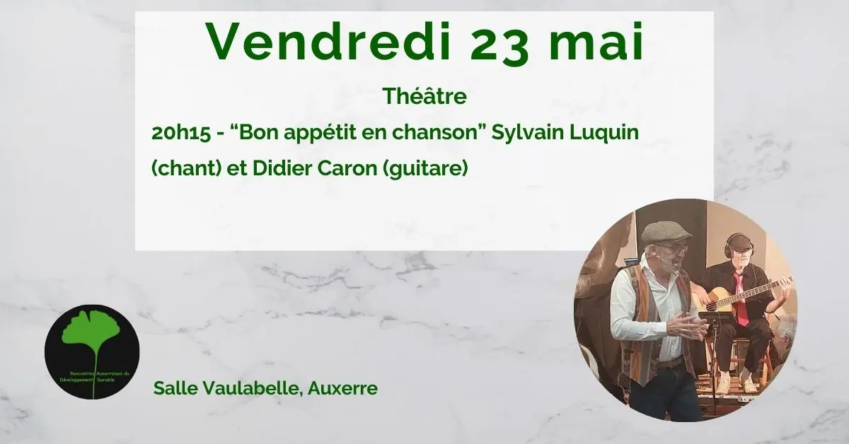Bon appétit en chanson