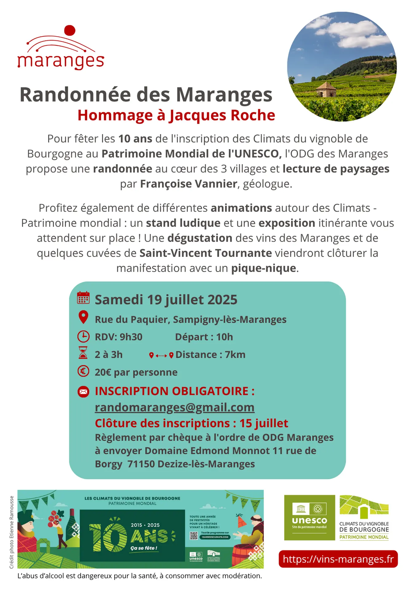 Flyer rando ODG - 10ans climats - C1 - Flyer rando ODG-10ans climats