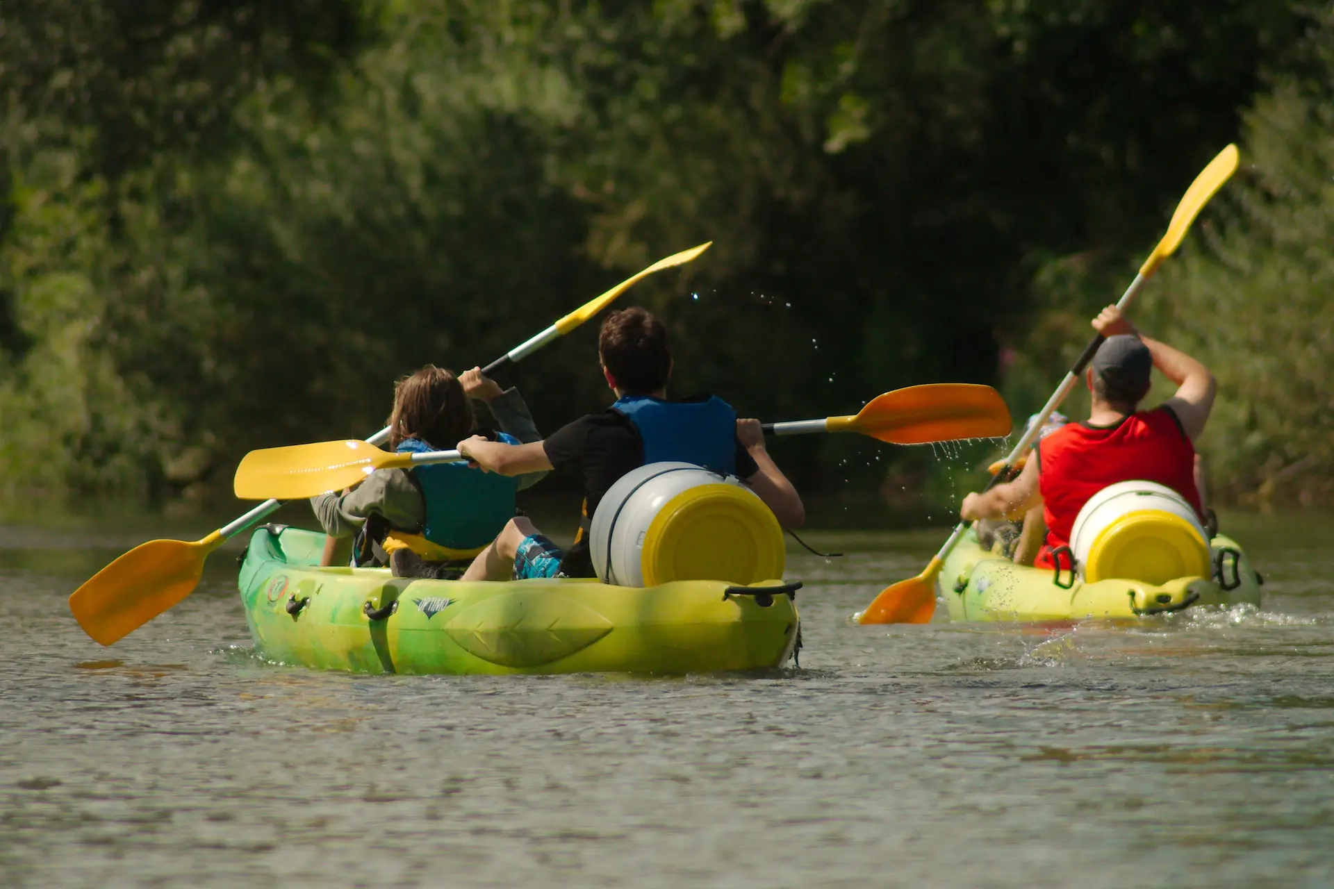 Sortie canoë