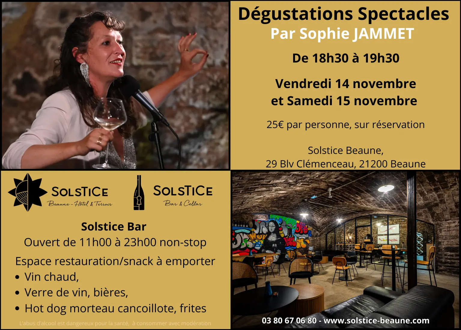 Dégustation- Spectacles