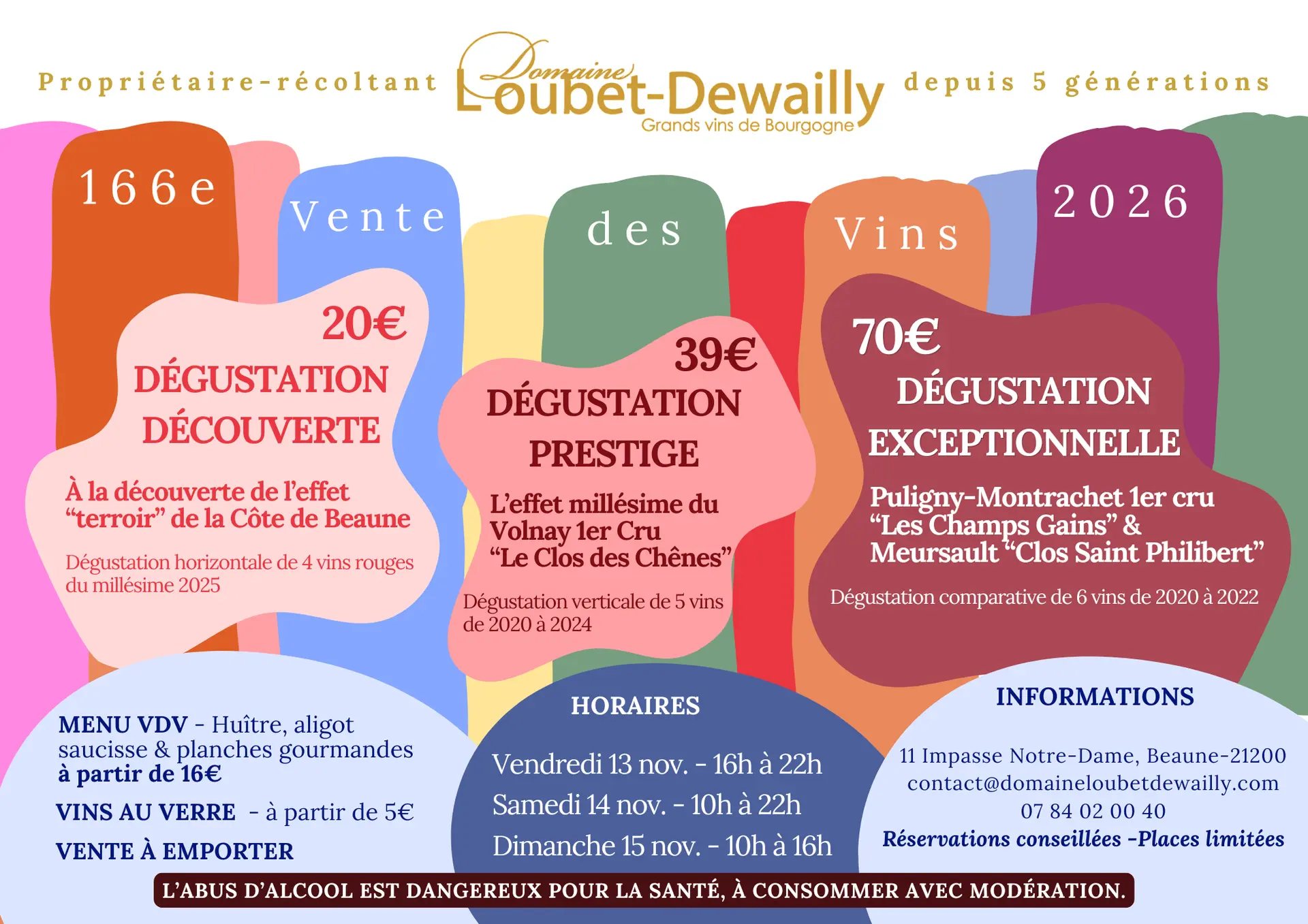 Dégustations spéciales VDV 2026