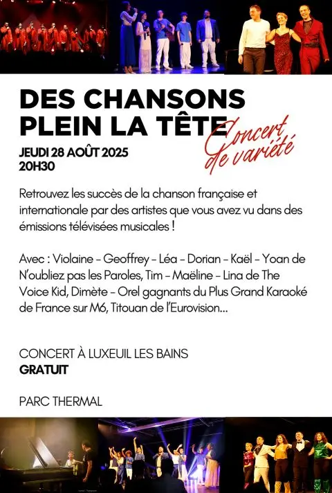 Des chansons plein la tête - 28 AOUT 2025