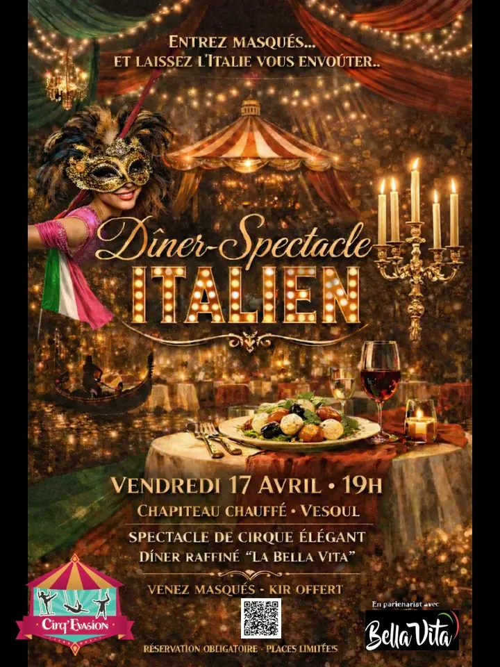 Diner spectcale avril 2026 visuel