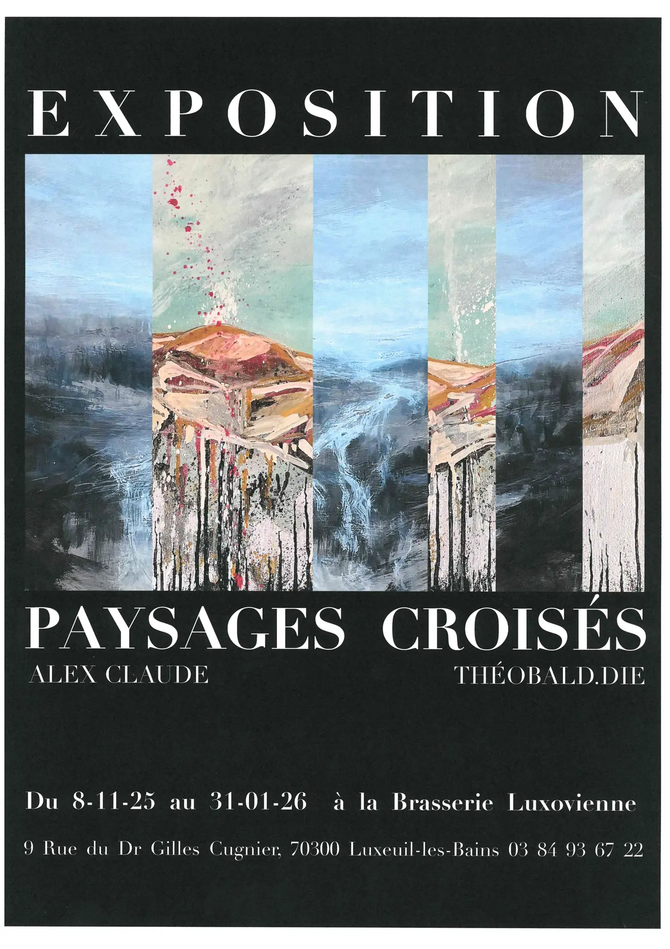 Exposition paysage croisés
