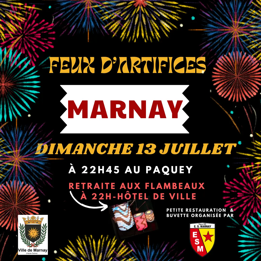 FEUX D’ARTIFICES MARNAY
