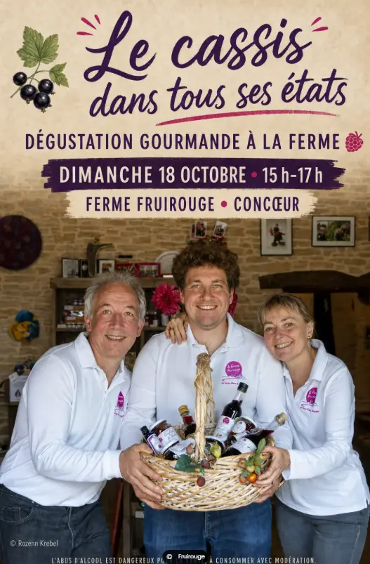 Ferme fruirouge visuel cassis dans tous ses états dimanche 18-10