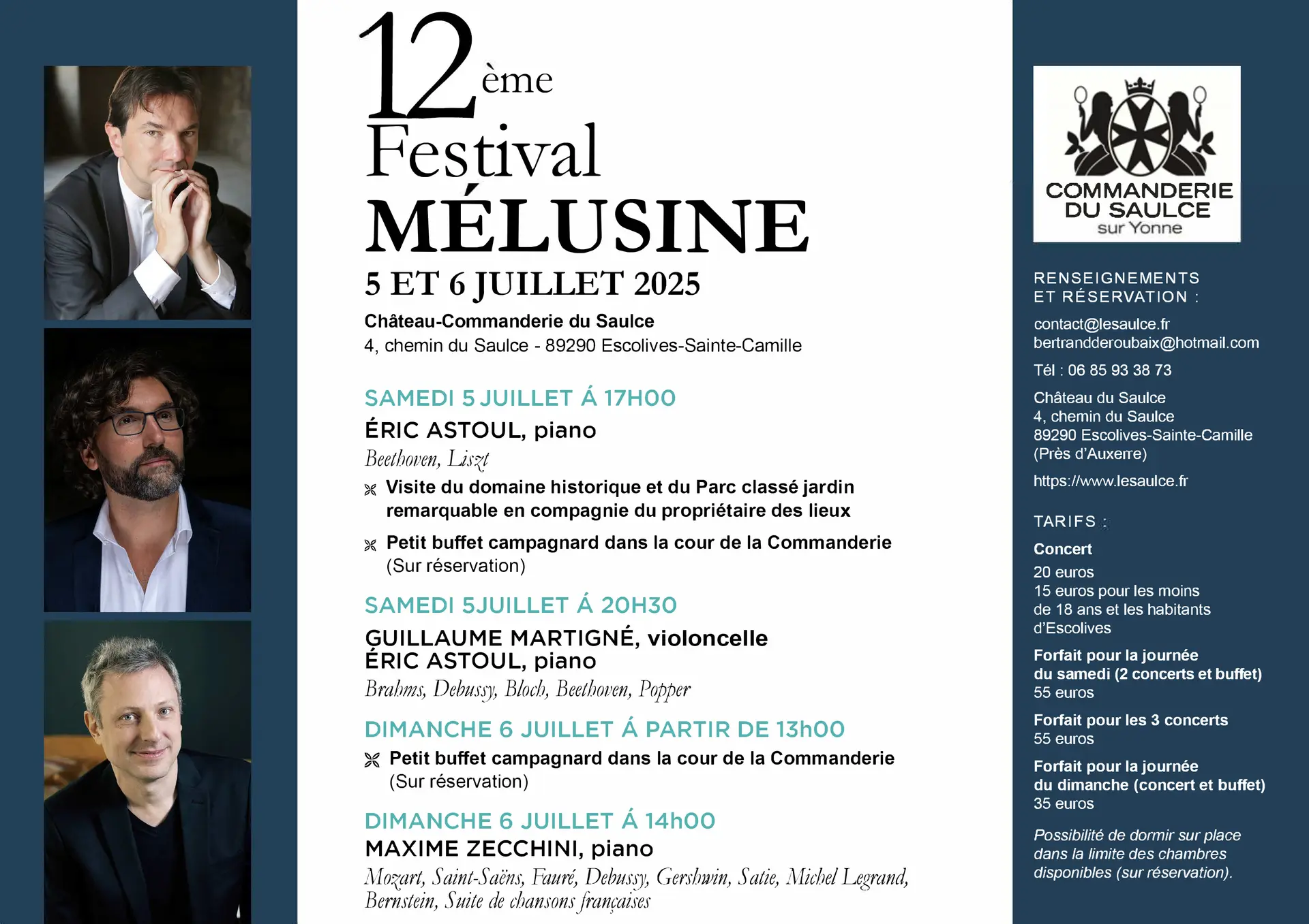 Festival Les Mélusines  2025