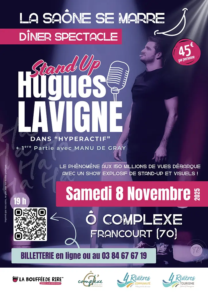 Affiche Hughes Lavigne Ô Complexe Francourt