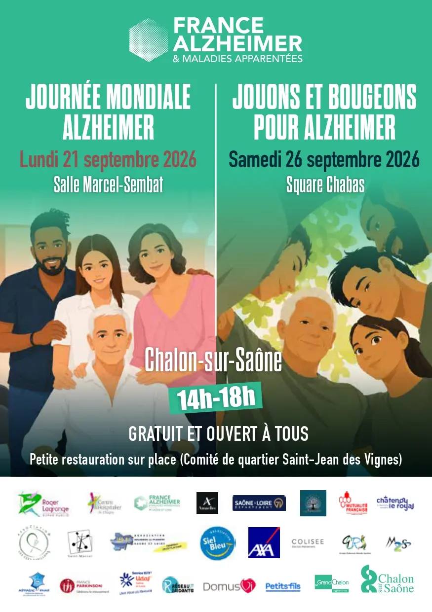 Journée Mondiale Alzheimer 2026 - Affiche