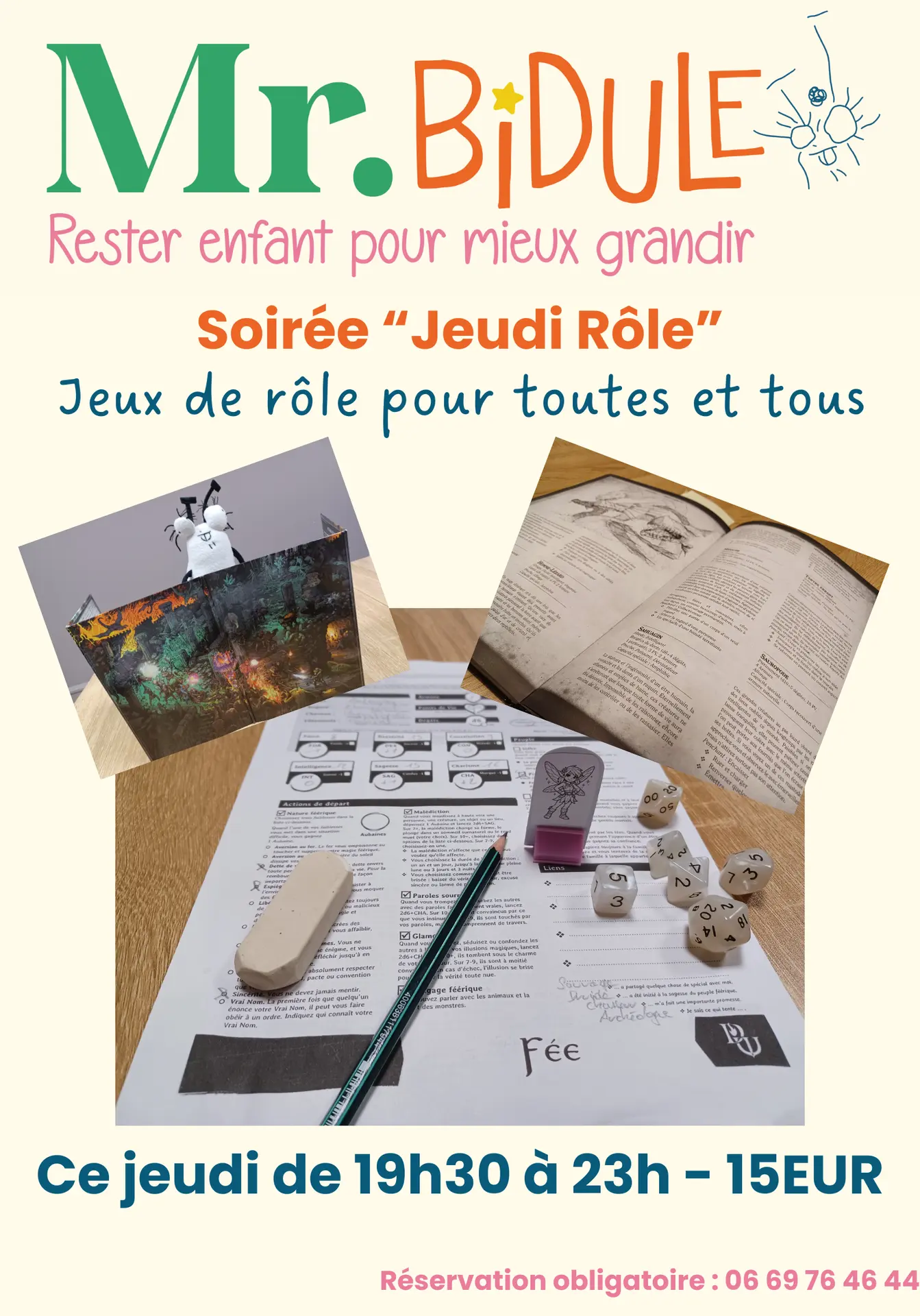 Ici on joue !!! - Jeudi rôle OT