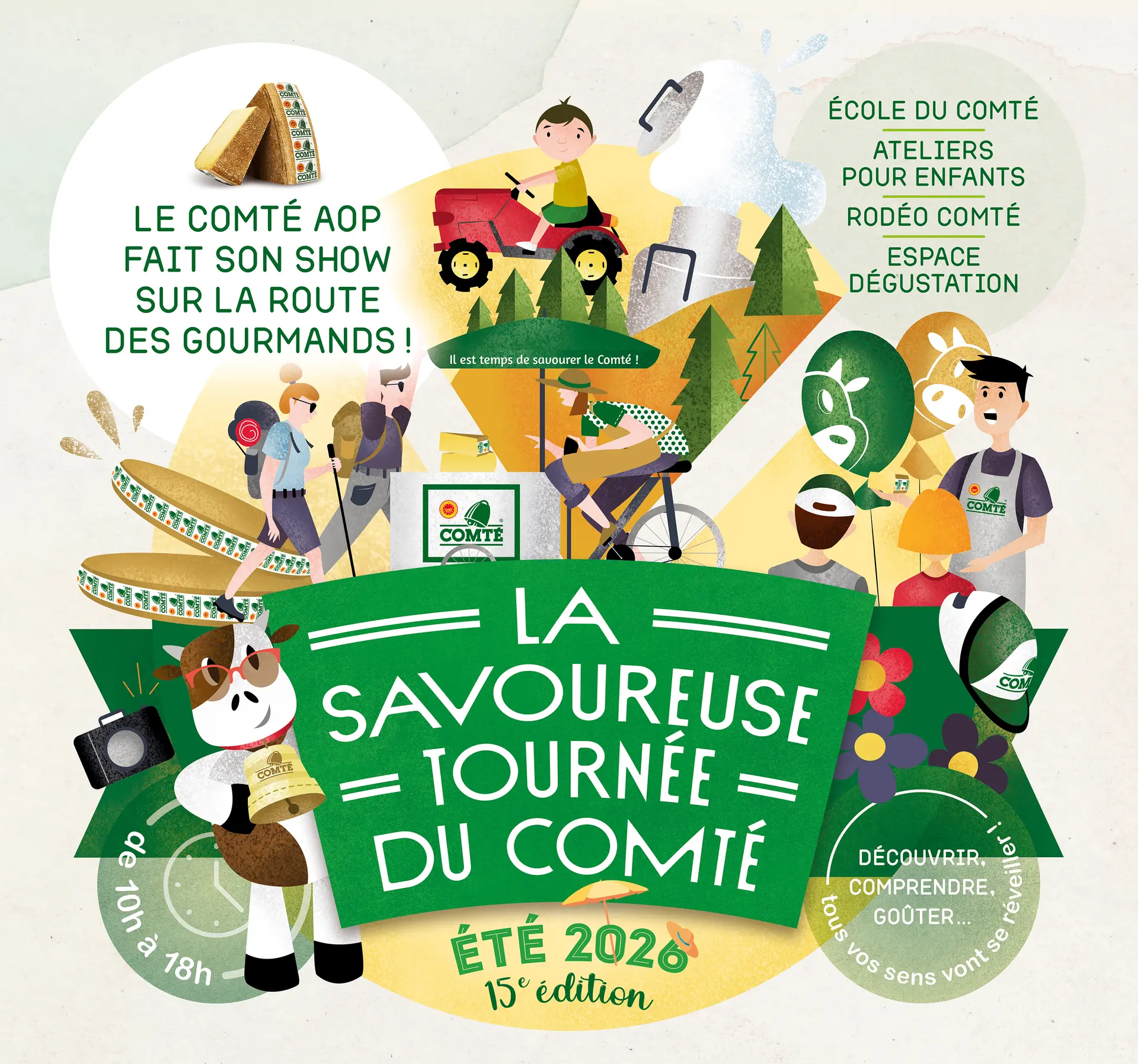 La Savoureuse tournée du Comté