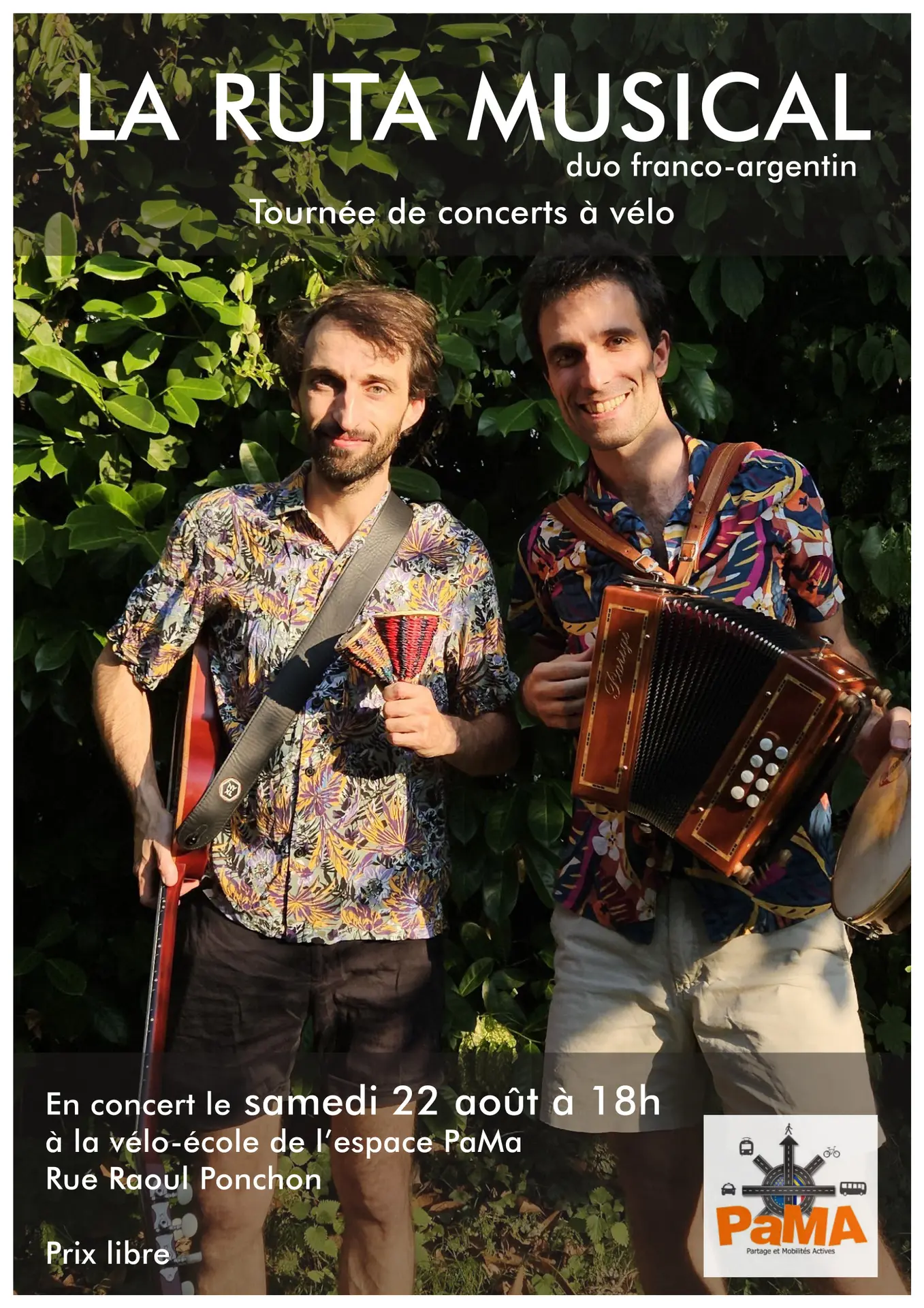 La Ruta Musical - affiche Chalon
