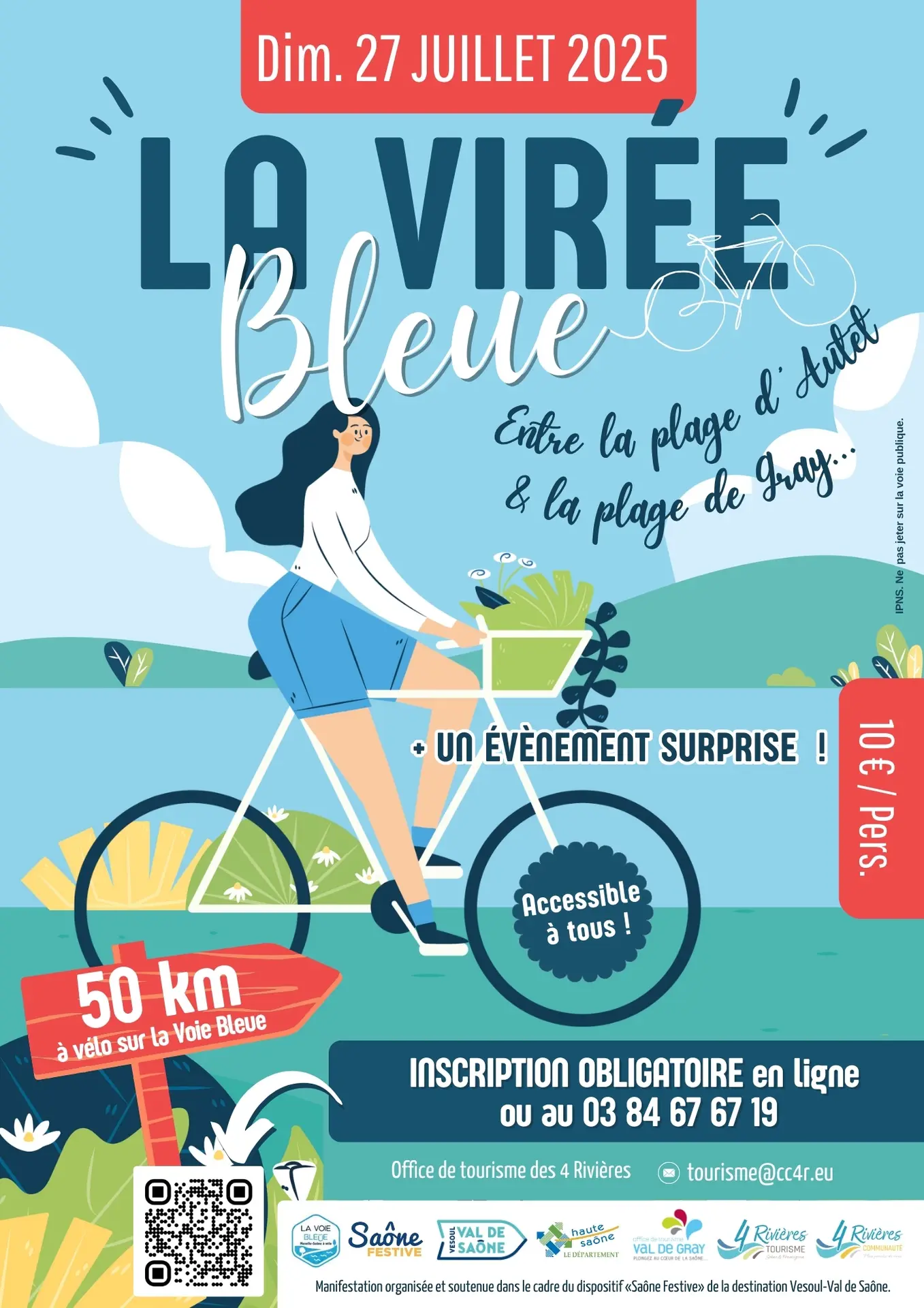 La Virée Bleue - AFFICHE - 1