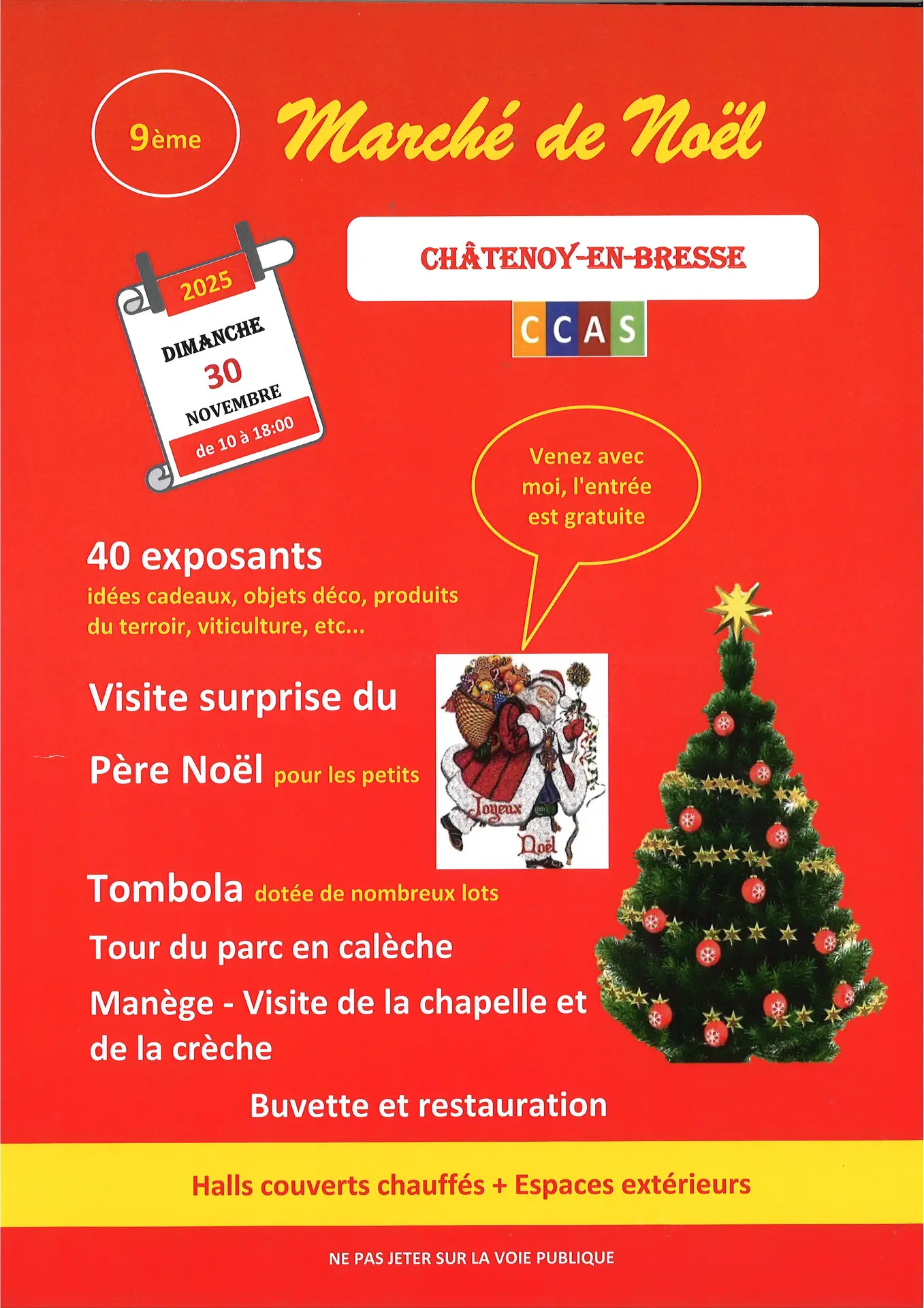 Marché de Noël de Châtenoy en Bresse