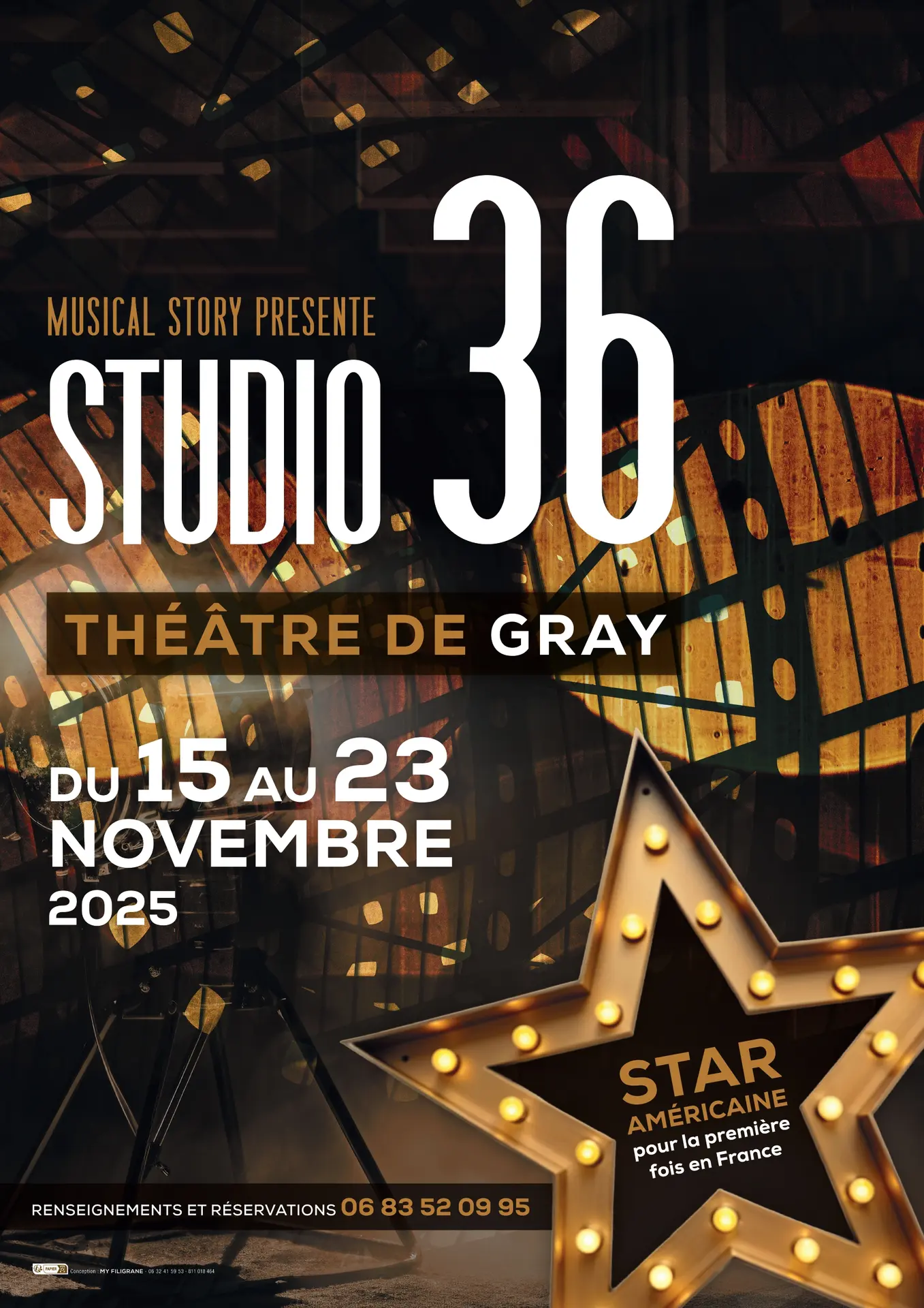 MUSICAL STORY - AFFICHE STUDIO 36