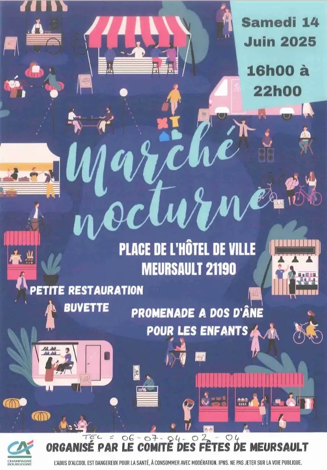 Marché nocturne Meursault