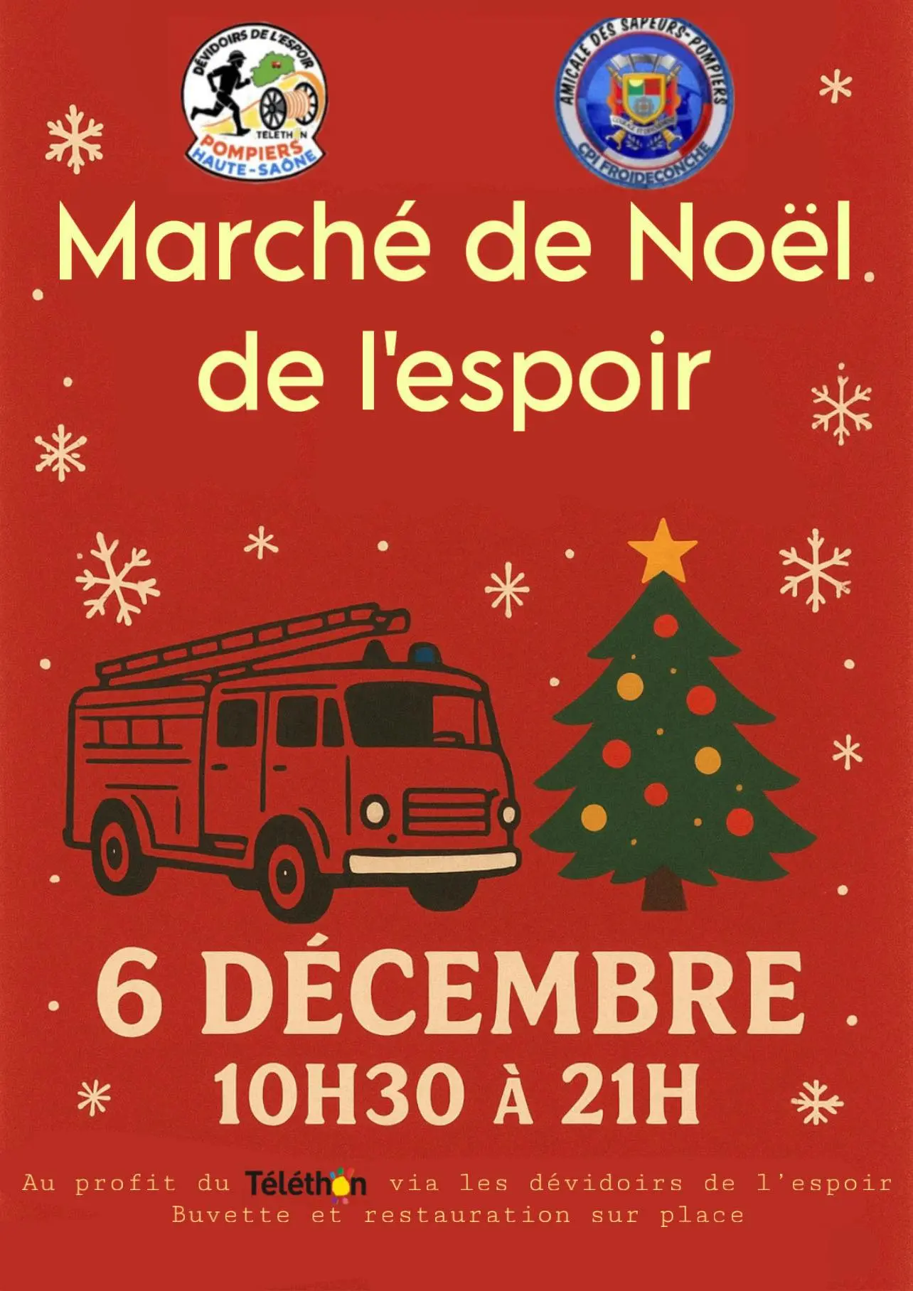 Marché de noel froideconche