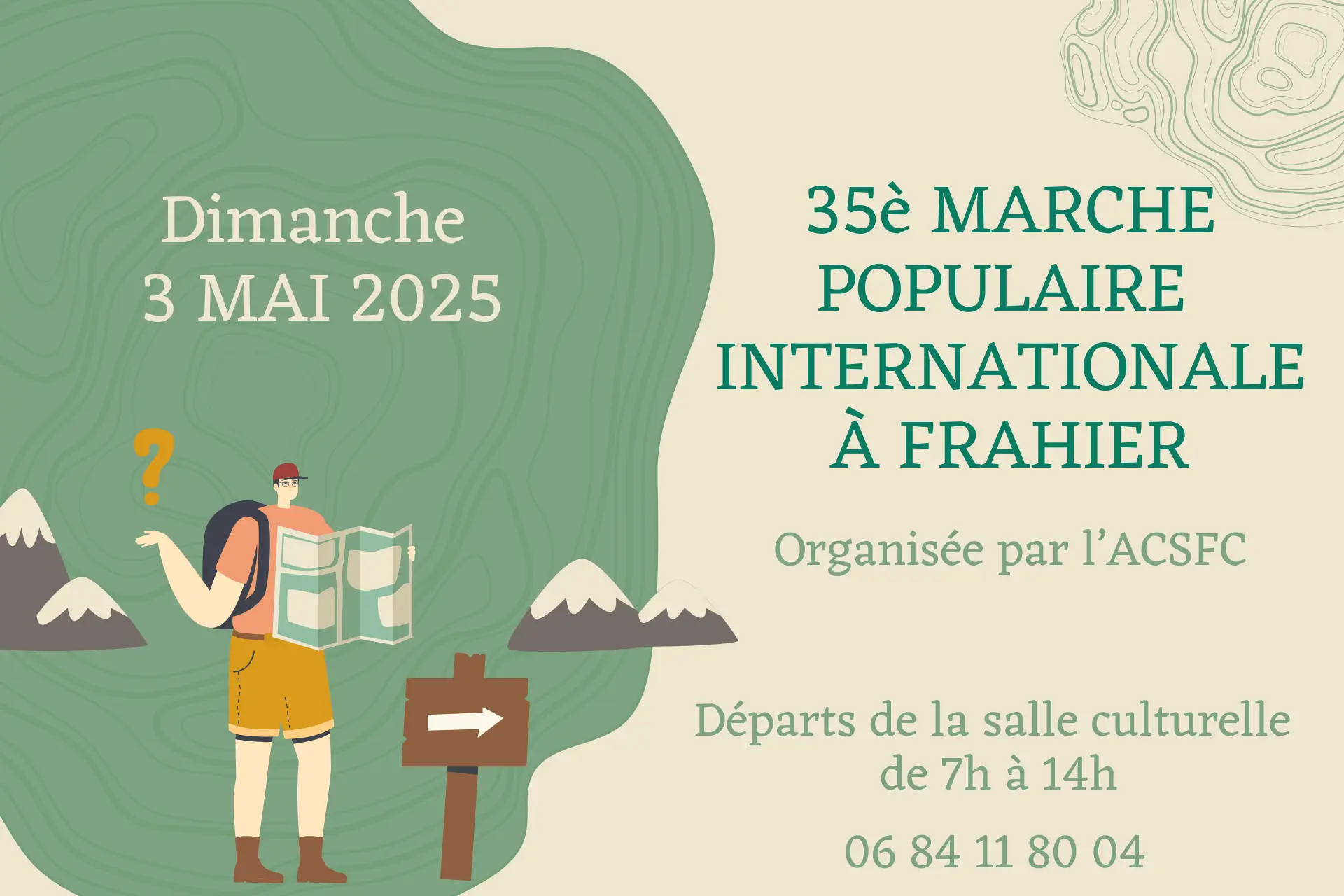 Mars avril 2026 - Marche populaire Frahier 2026