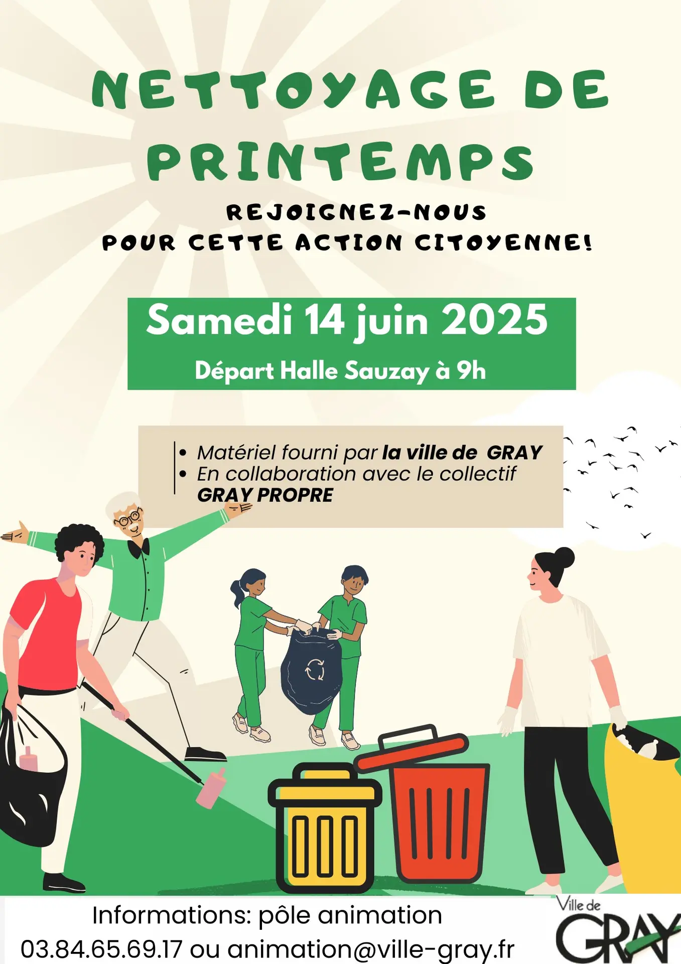 Nettoyage de Printemps