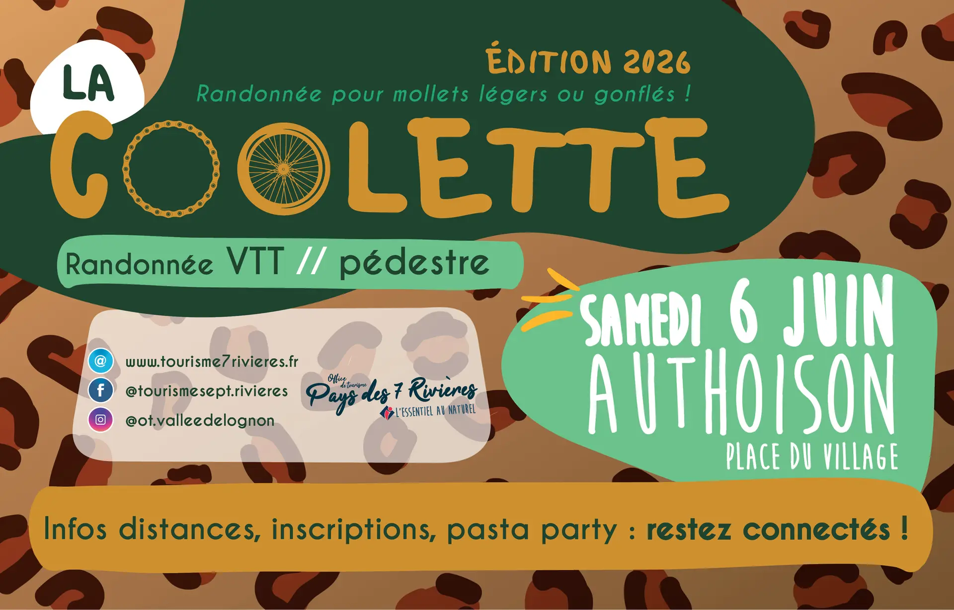 SAVE THE DATE COOLETTE 6-6-26