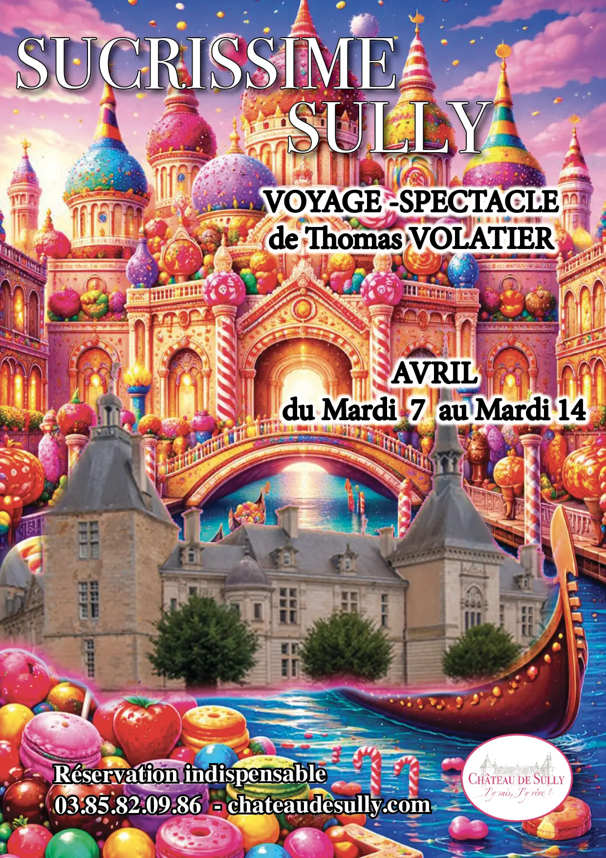 SUCRISSIME SULLY AFFICHE 2026