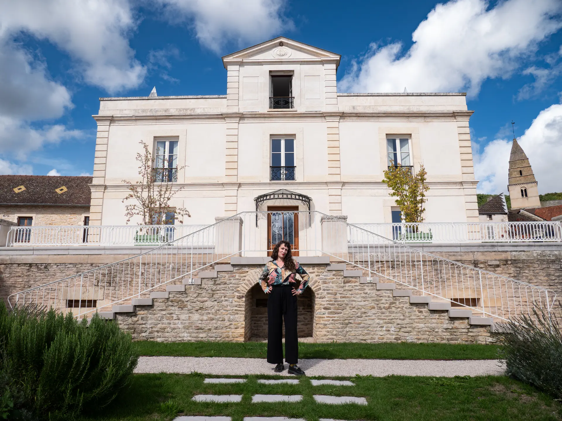 Sophie Jammet au Chateau de St Aubin