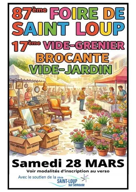 Saint-Loup Vide grenier