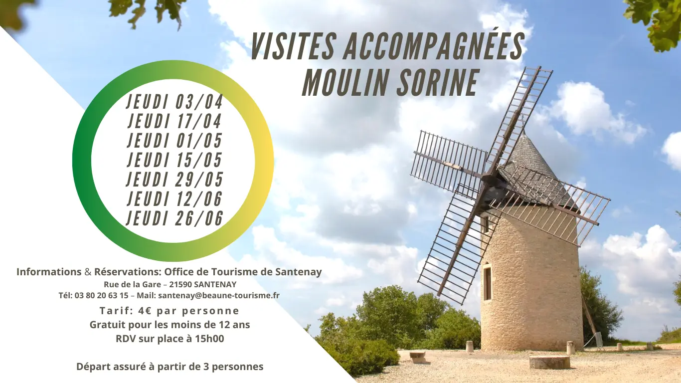 Santenay -Visite du Moulin 2025