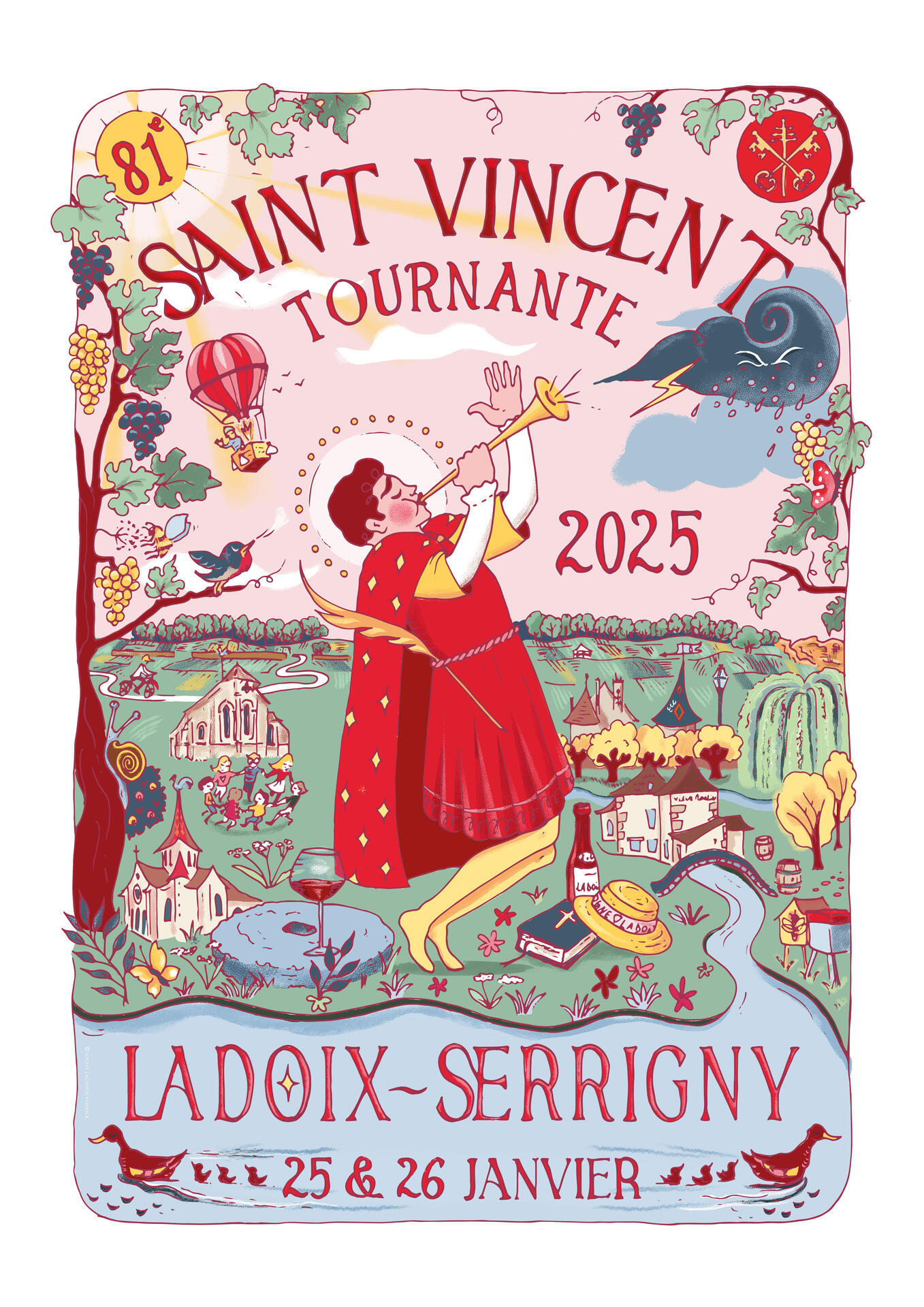 Saint VincentTournante LadoixSerrigny 2025 (LadoixSerrigny) Beaune