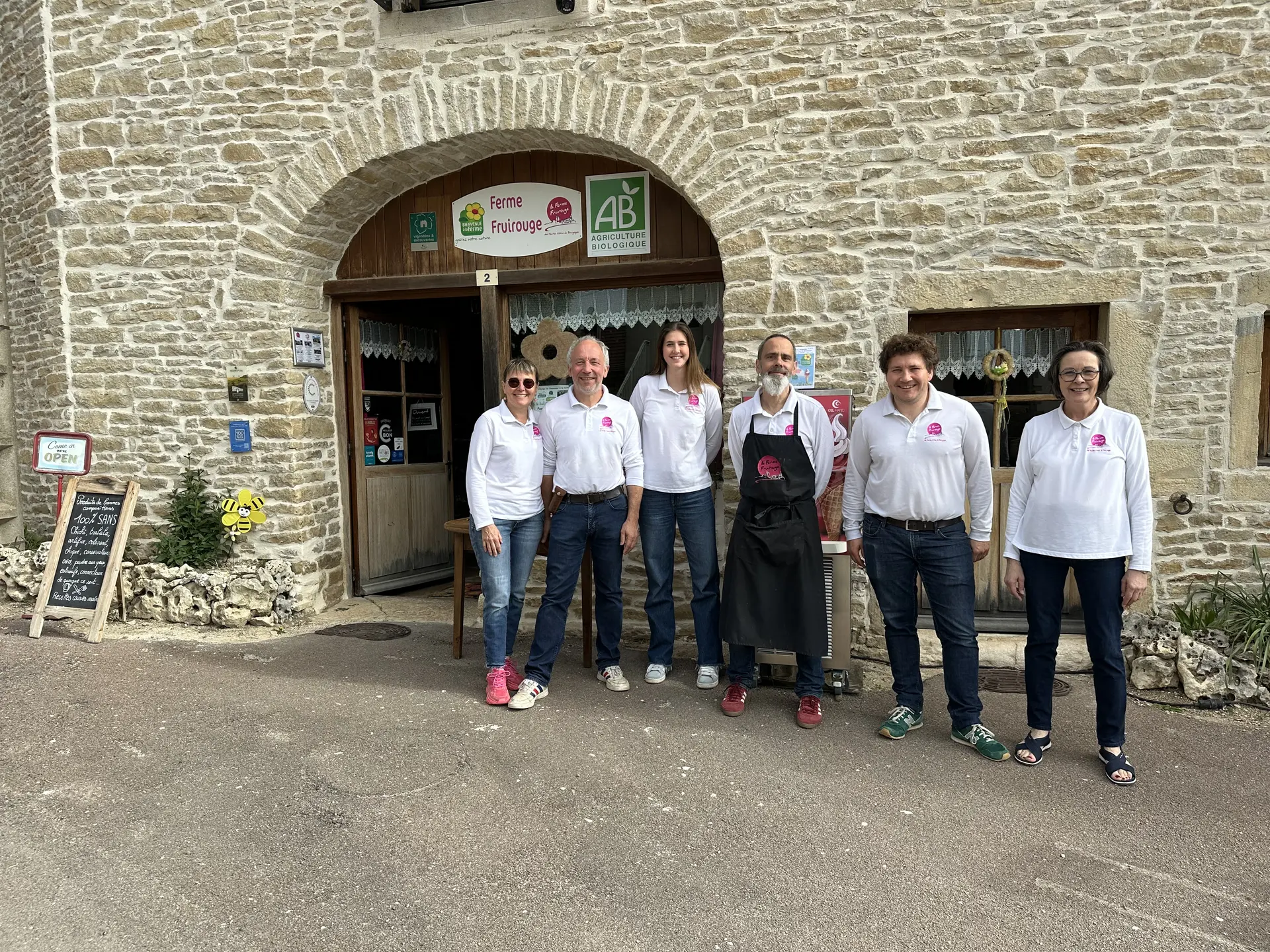 Printemps Bienvenue à la ferme Fruirouge