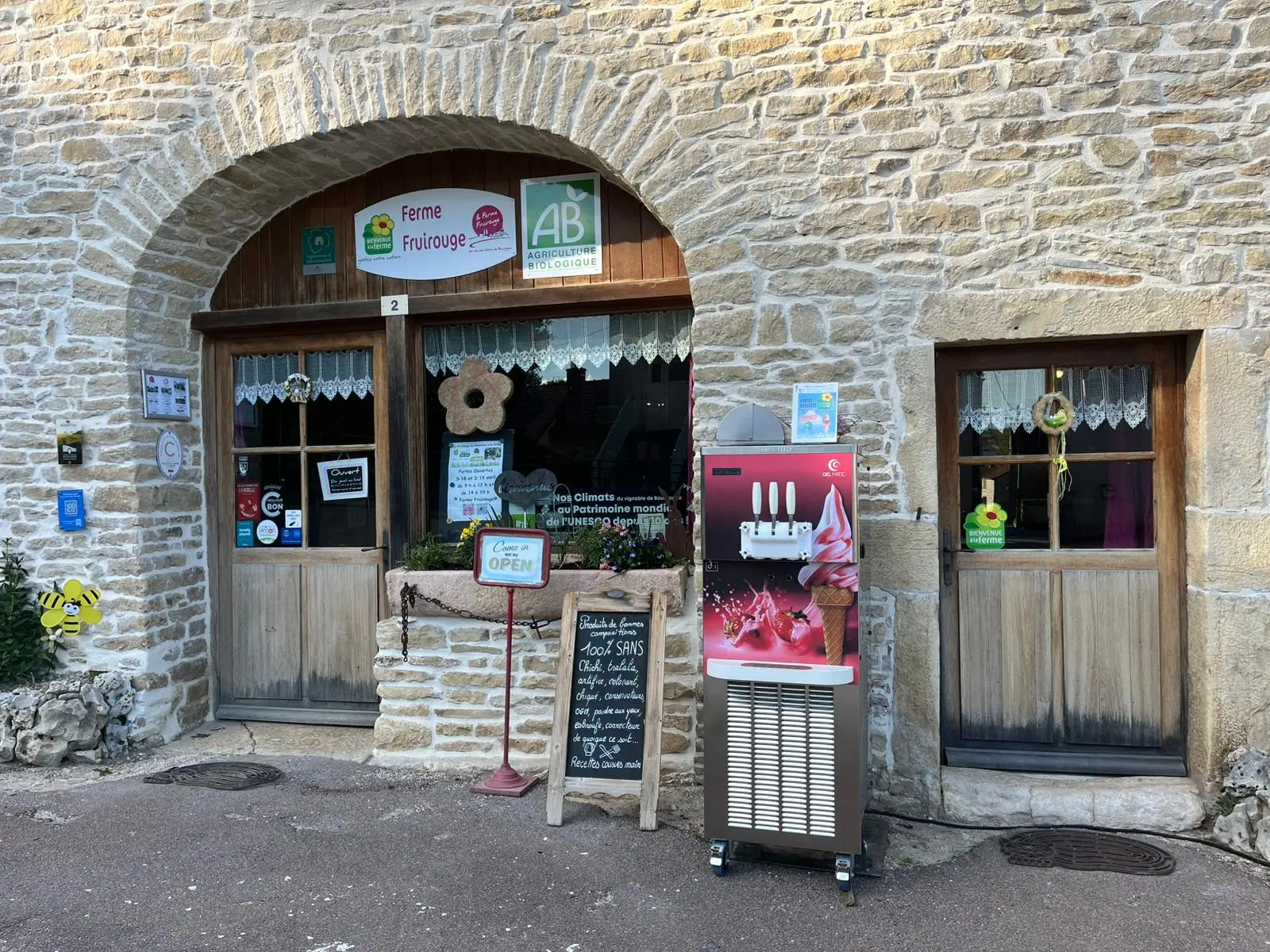 Printemps Bienvenue à la ferme Fruirouge