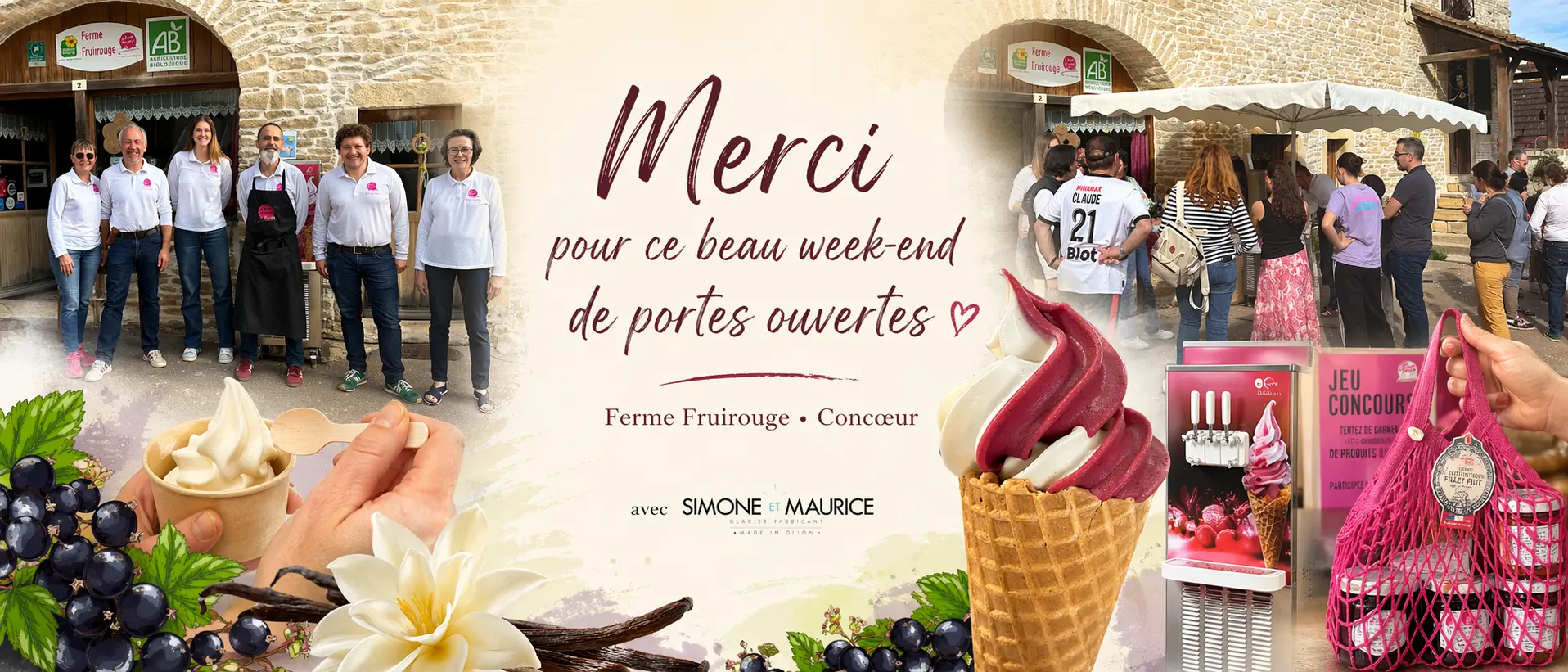 Printemps Bienvenue à la ferme Fruirouge