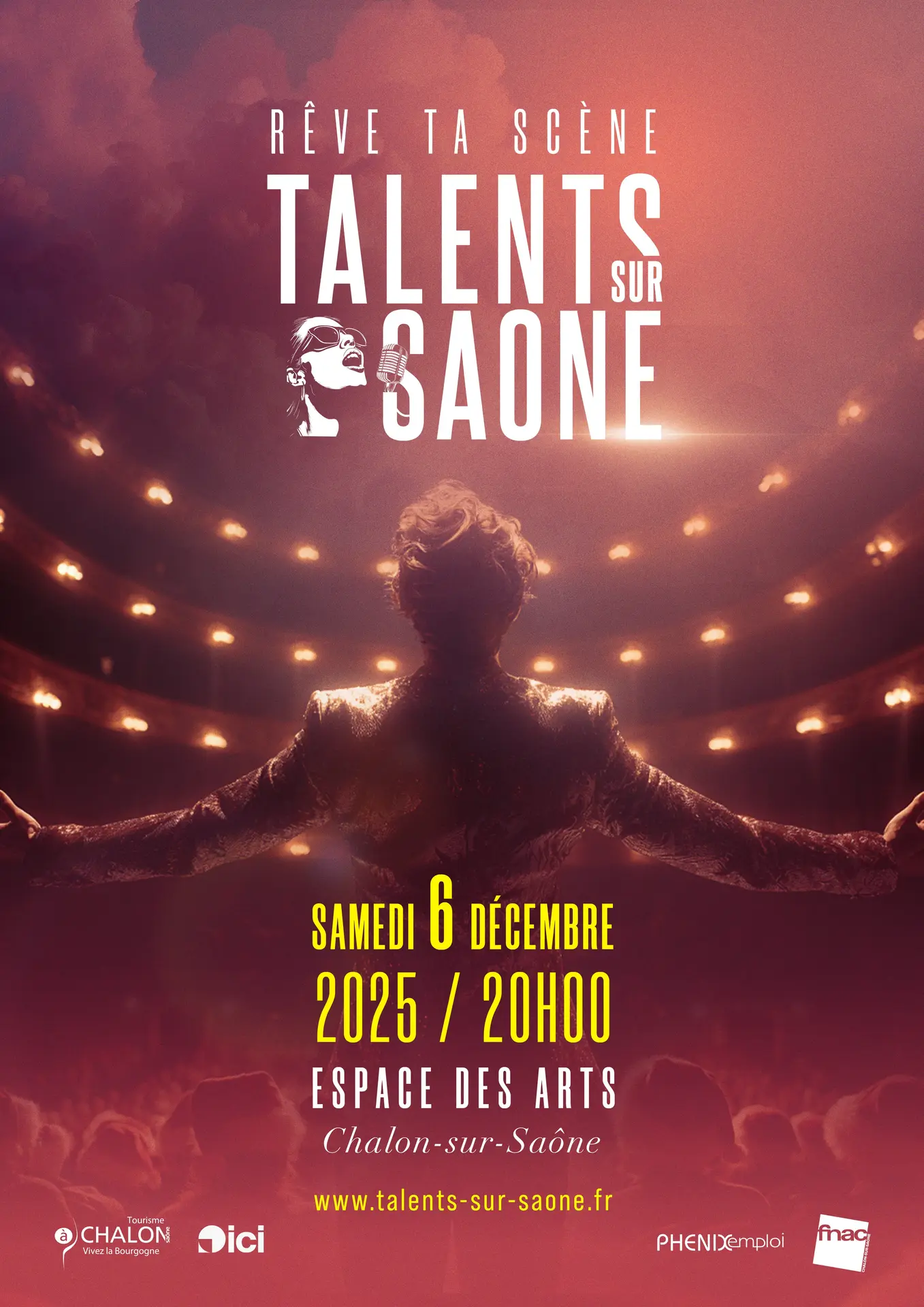 Affiche Talents sur Saône 06/12/2025