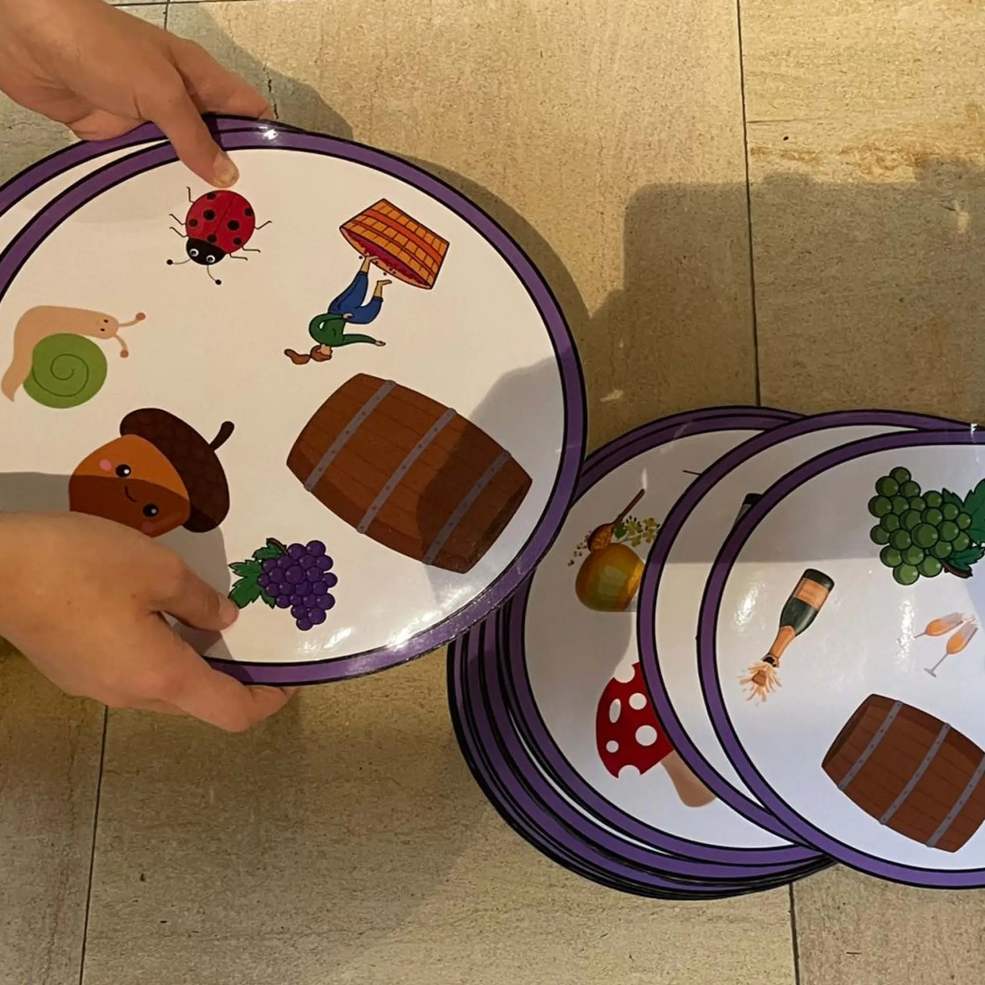 Vente des vins musée - jeu Dobble