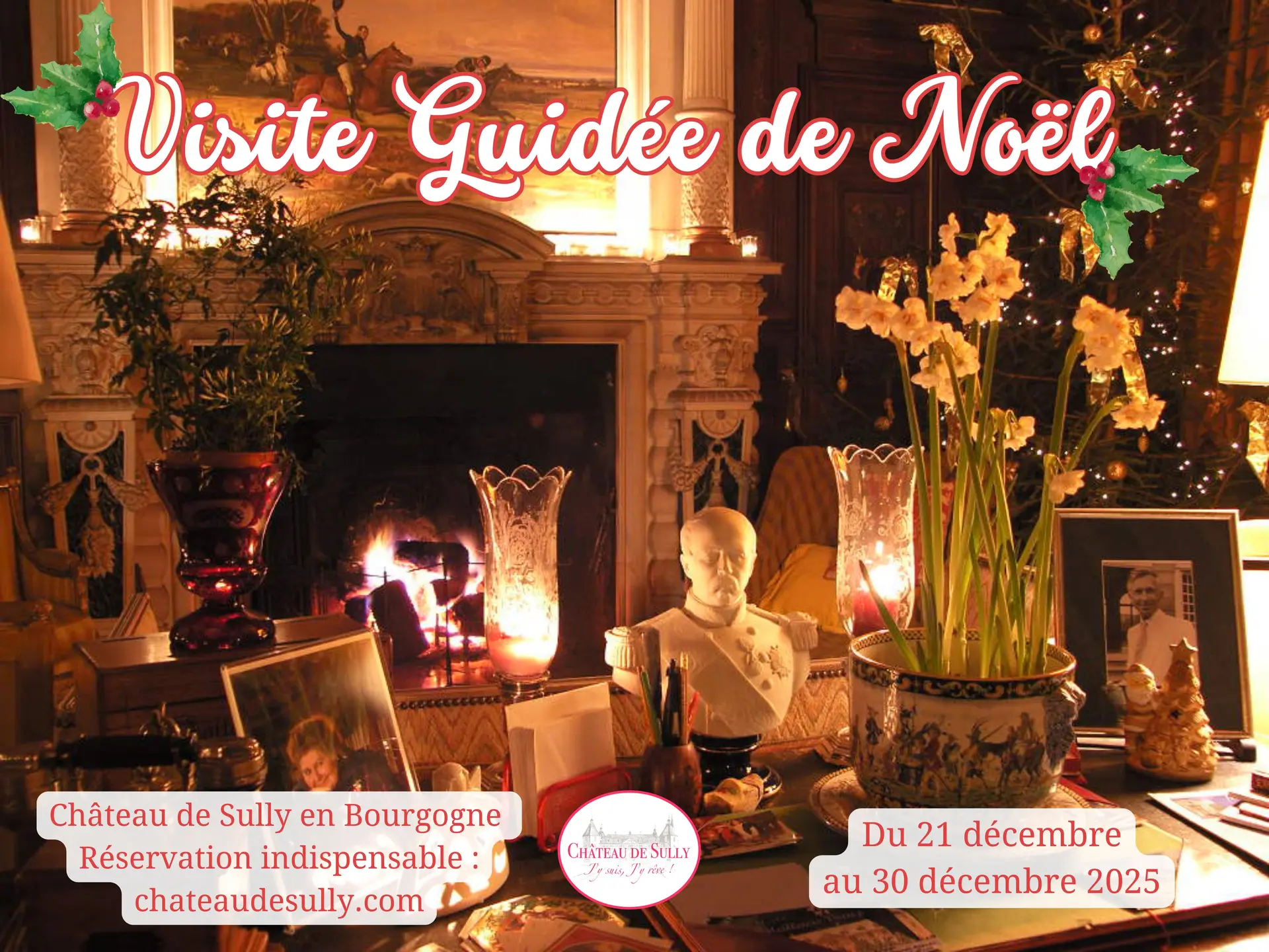 Visite Guidée du Château à Noël
