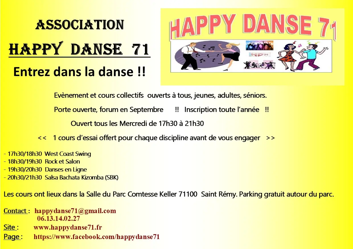 Cours de Danses
