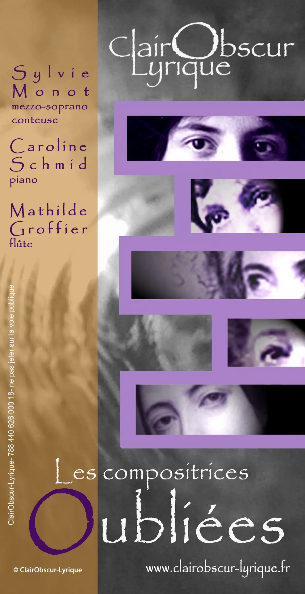 VisuelOubliées©ClairObscur-Lyrique