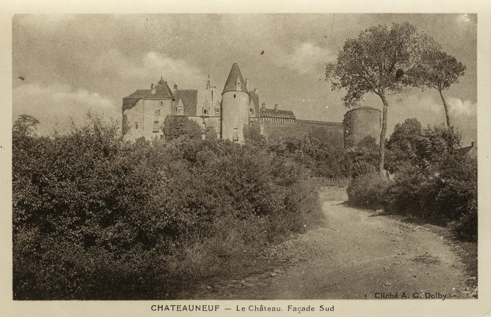 Vue ancienne du château