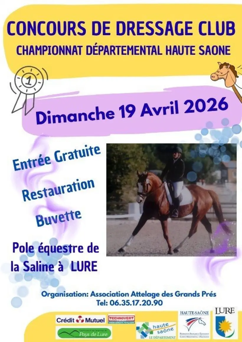 concours de dressage club