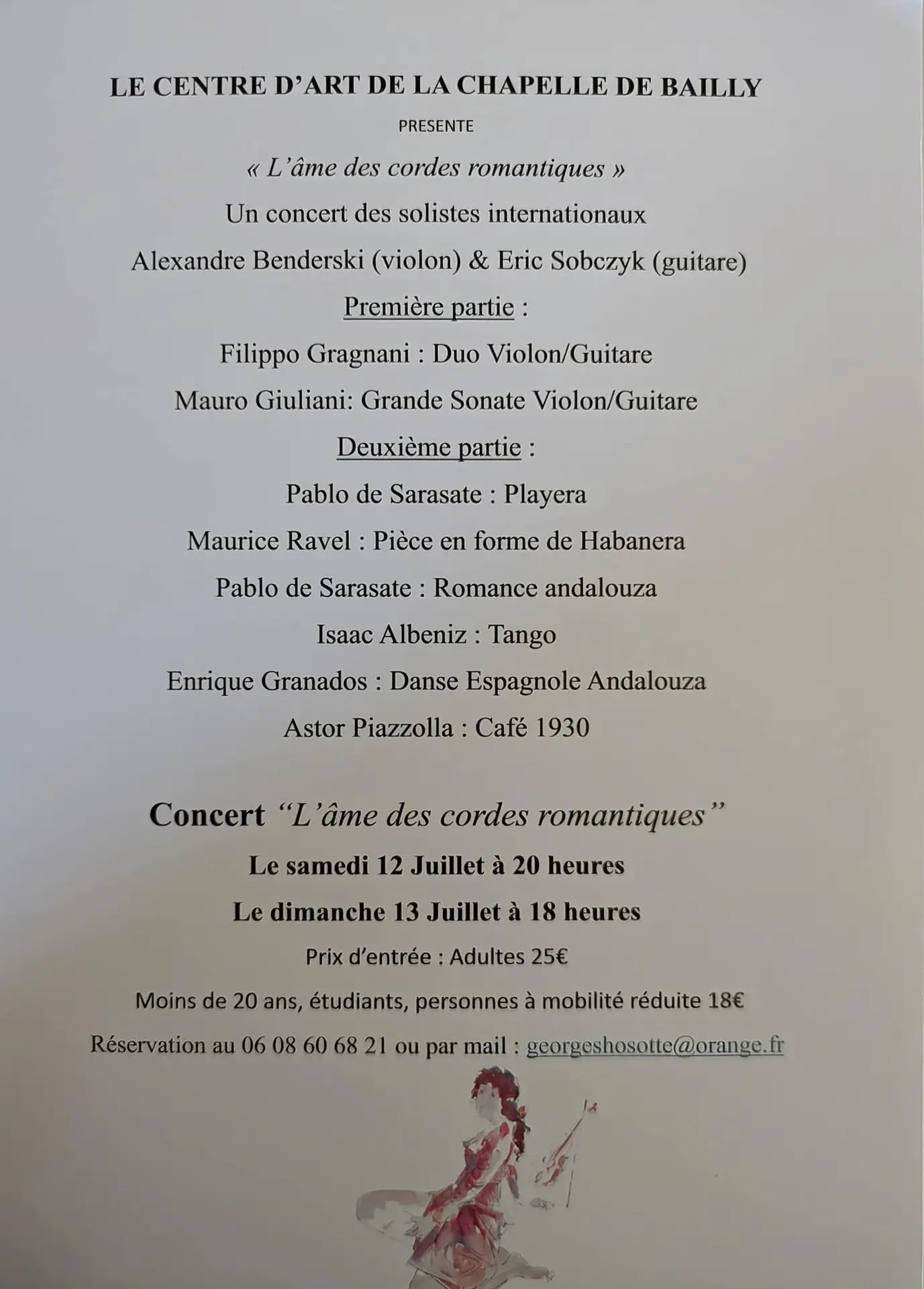 concert La Chapelle