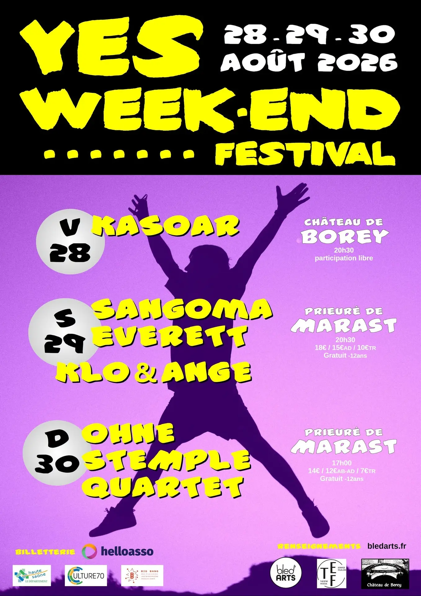 concerts marast août