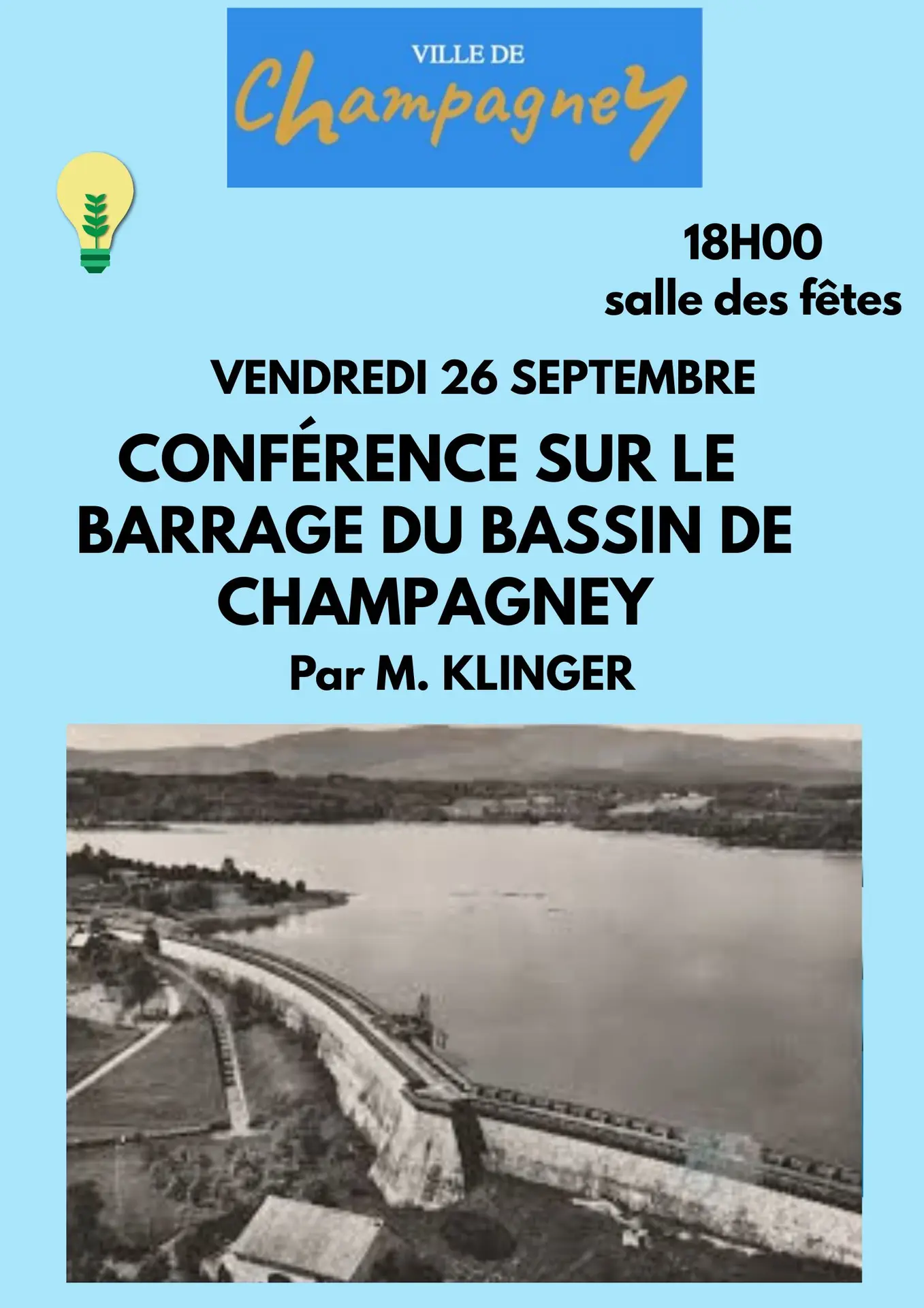 BARRAGE DU BASSIN DE CHAMPAGNEY - 1