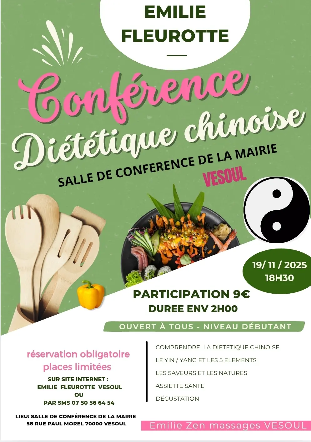 conférence diététique