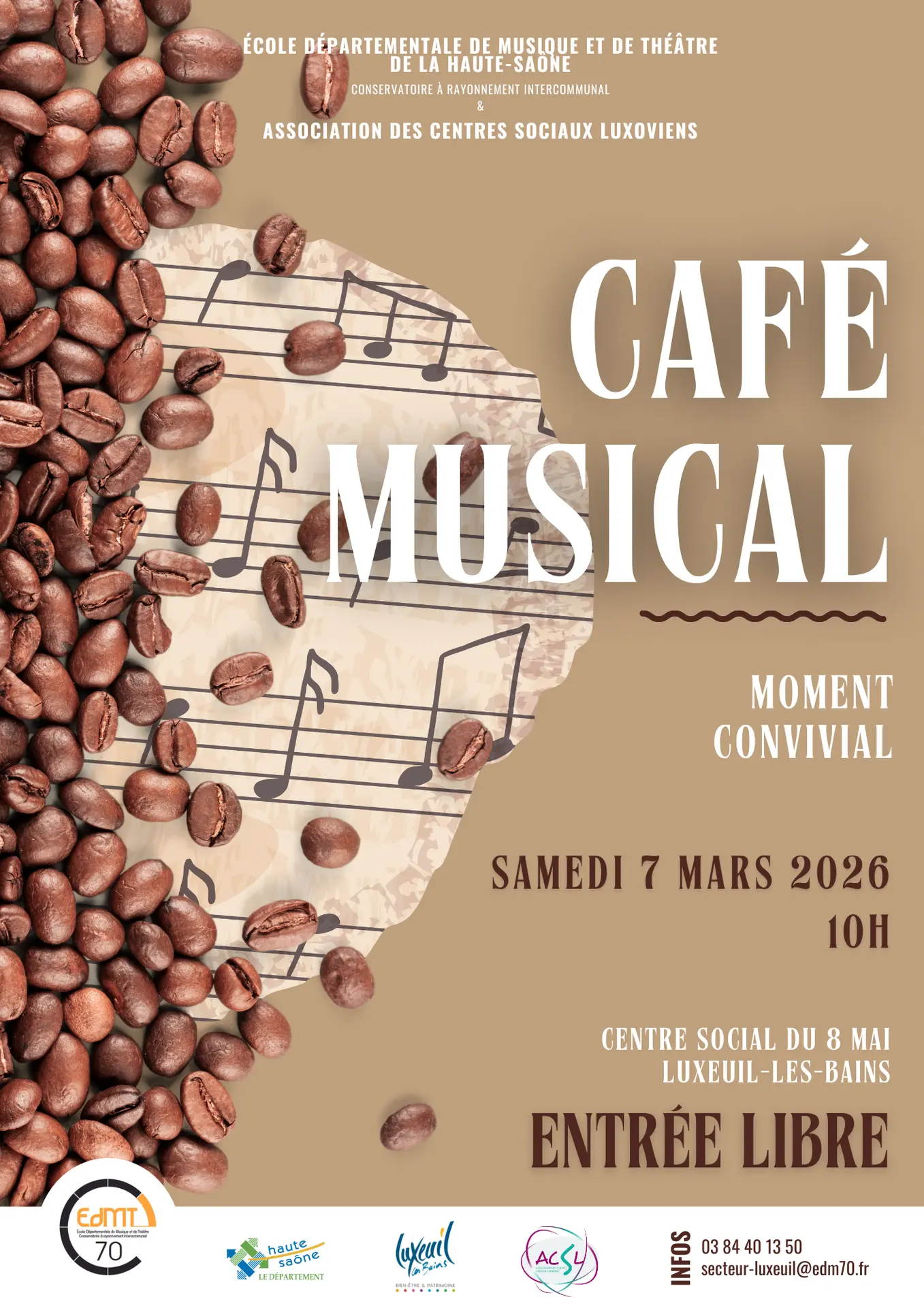 Café Musical 2024-2025 - café musical mars 26