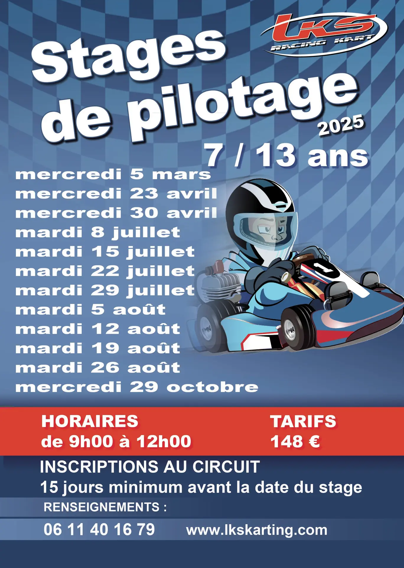 stages pilotages 2025