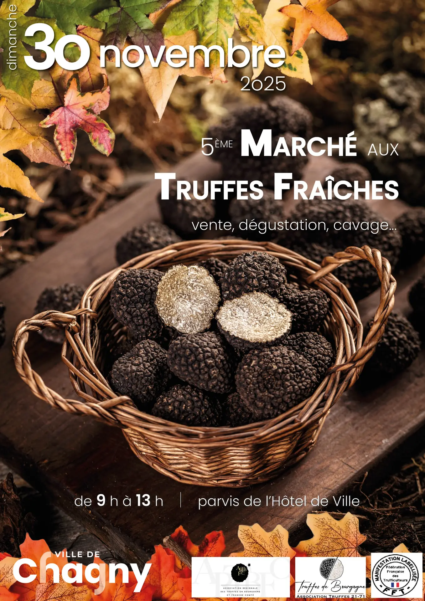 chagny marché truffes - 3o.11.2o25
