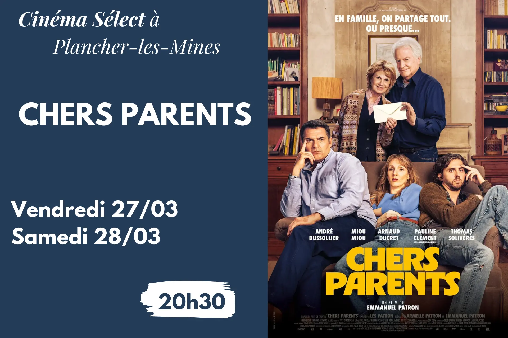 Mars avril 2026 - chers parents