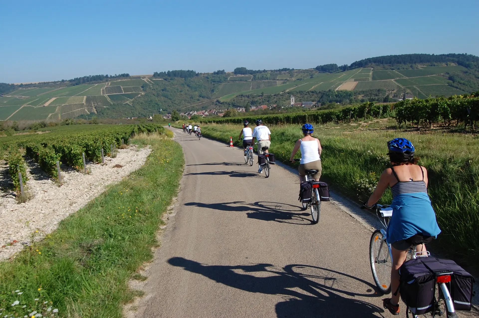cyclistes irancy France à Vélo