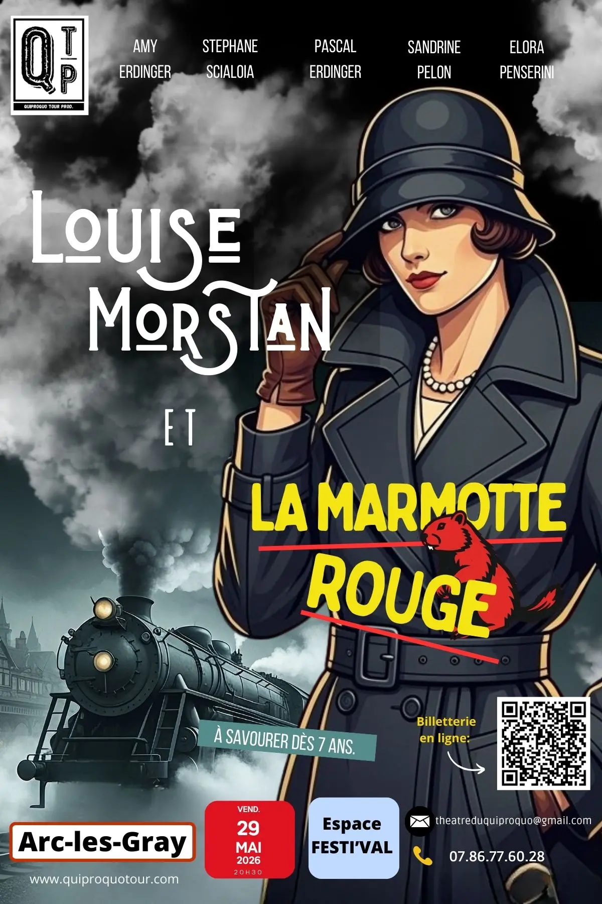 Louise Morstan et La Marmotte Rouge
