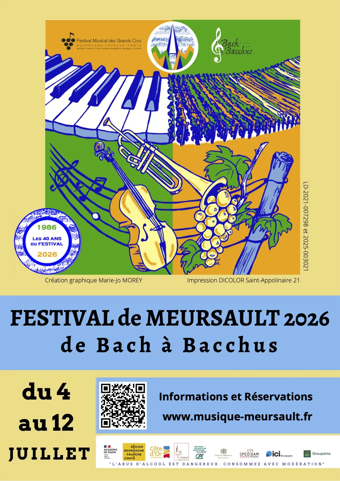 festival de Bach à Bacchus - les 40 ans